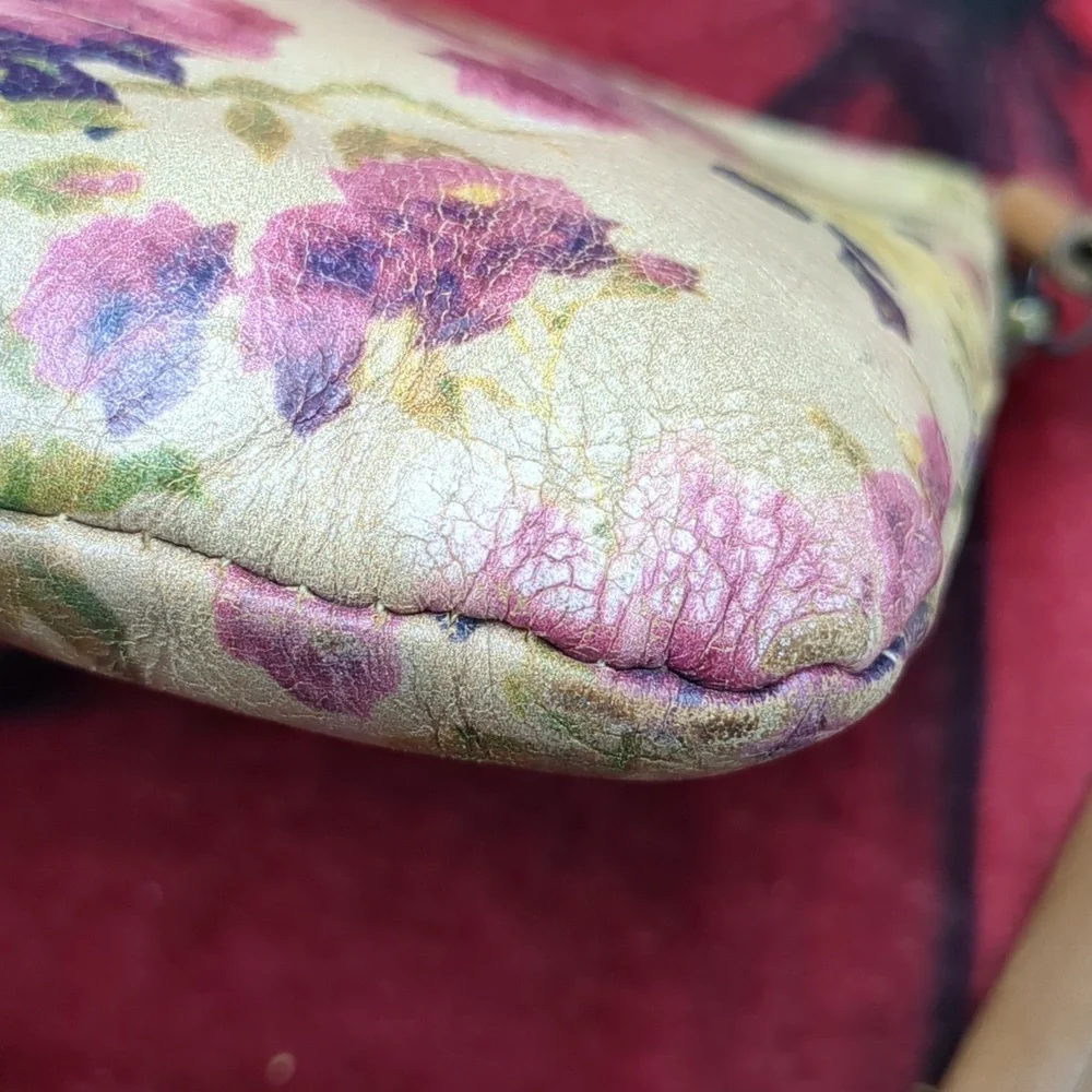 Patricia Nash Cassini antique rose wristlet